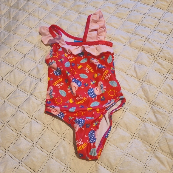 Little miss Swim Suit Gently Worn size 3 - Picture 1 of 1